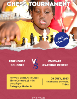 Pinehouse Schools Educare Learning Centre Chess Tournament